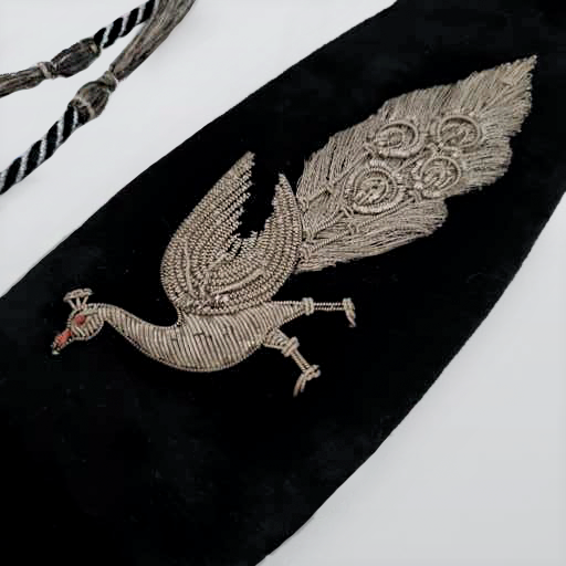 Ceinture Paon Zardozi