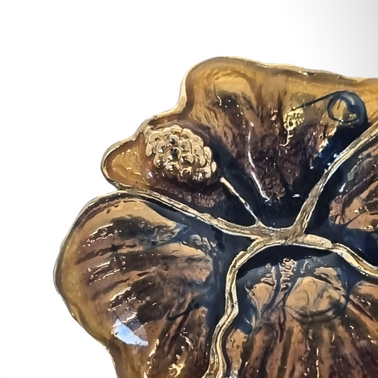 Broche ibiscus